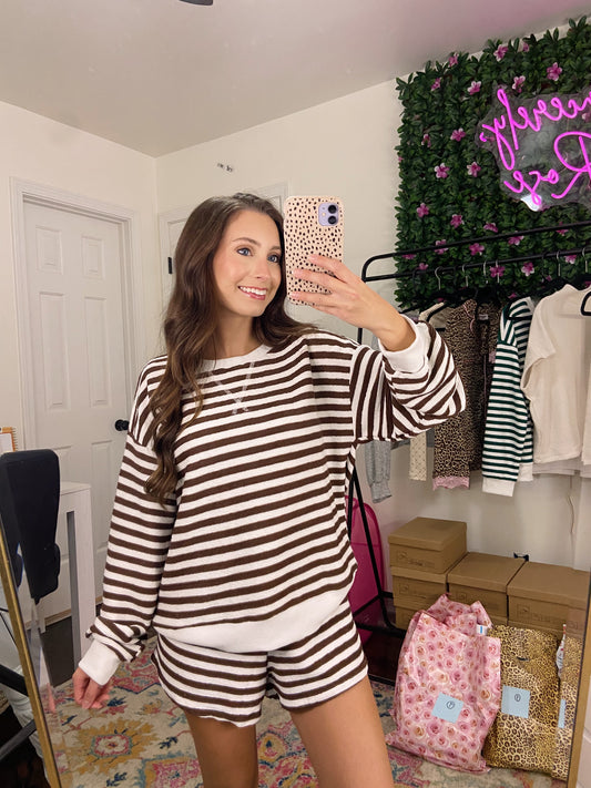 1 LARGE LEFT | Peyton Lounge Set - Brown