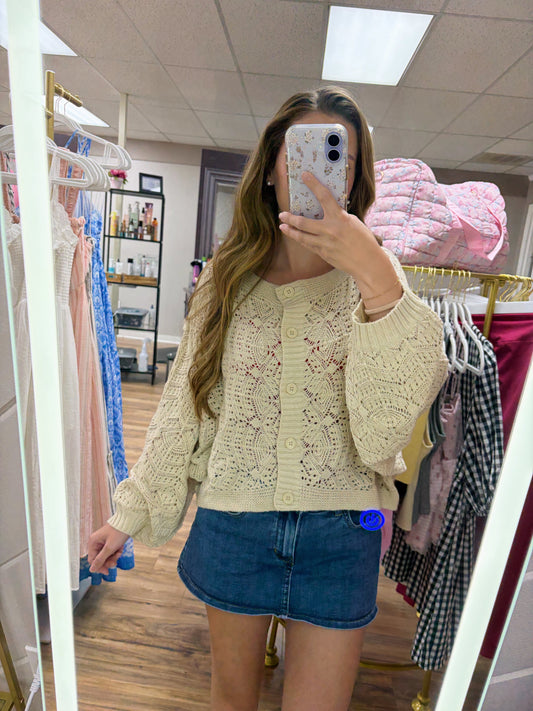 S & M LEFT | Keepsake Cardigan