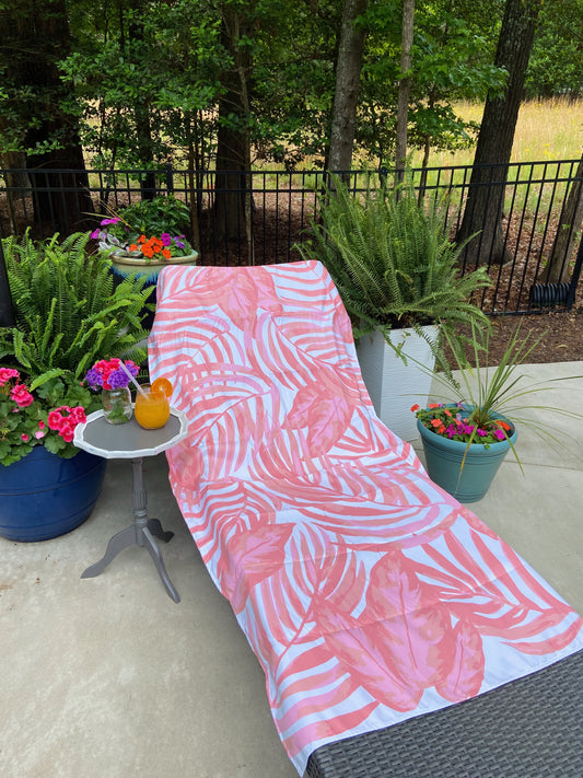 Palm Dreams Microfiber Beach Towel