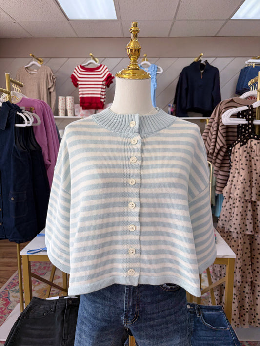 M & L LEFT | Blythe Cardigan - Blue