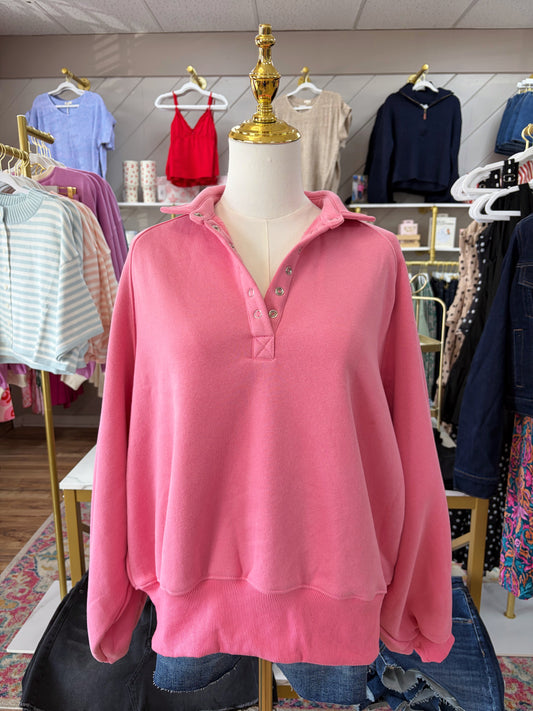 Scout Pullover - Pink