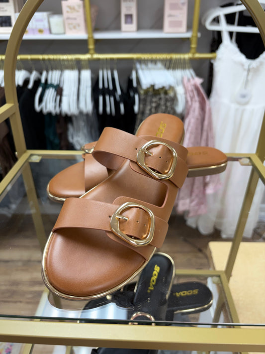 Maribel Sandal - Tan