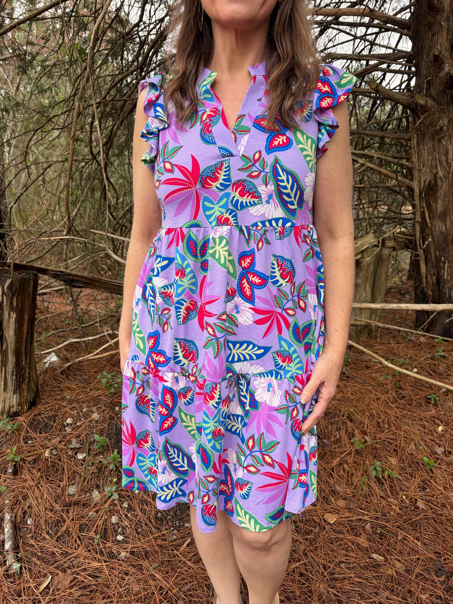 S & M LEFT | Lizzy Lavender Dress