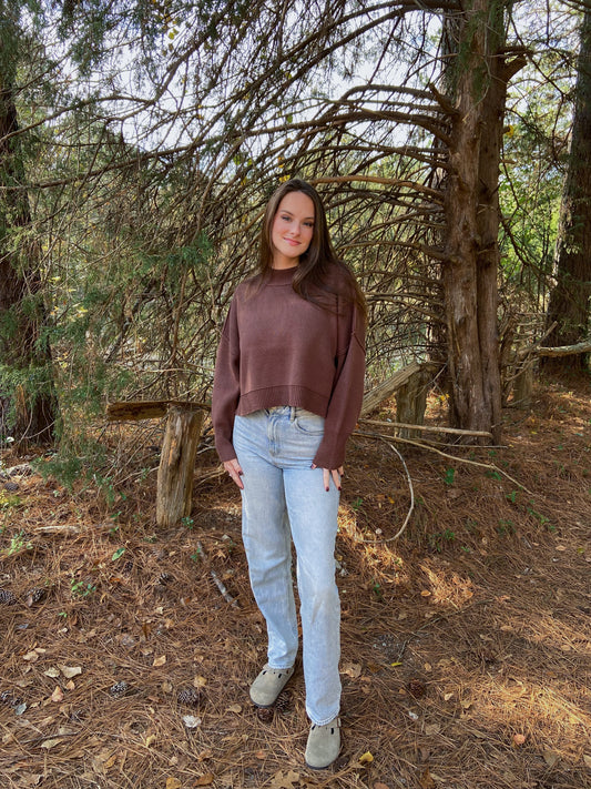 Tessa Sweater - Brown