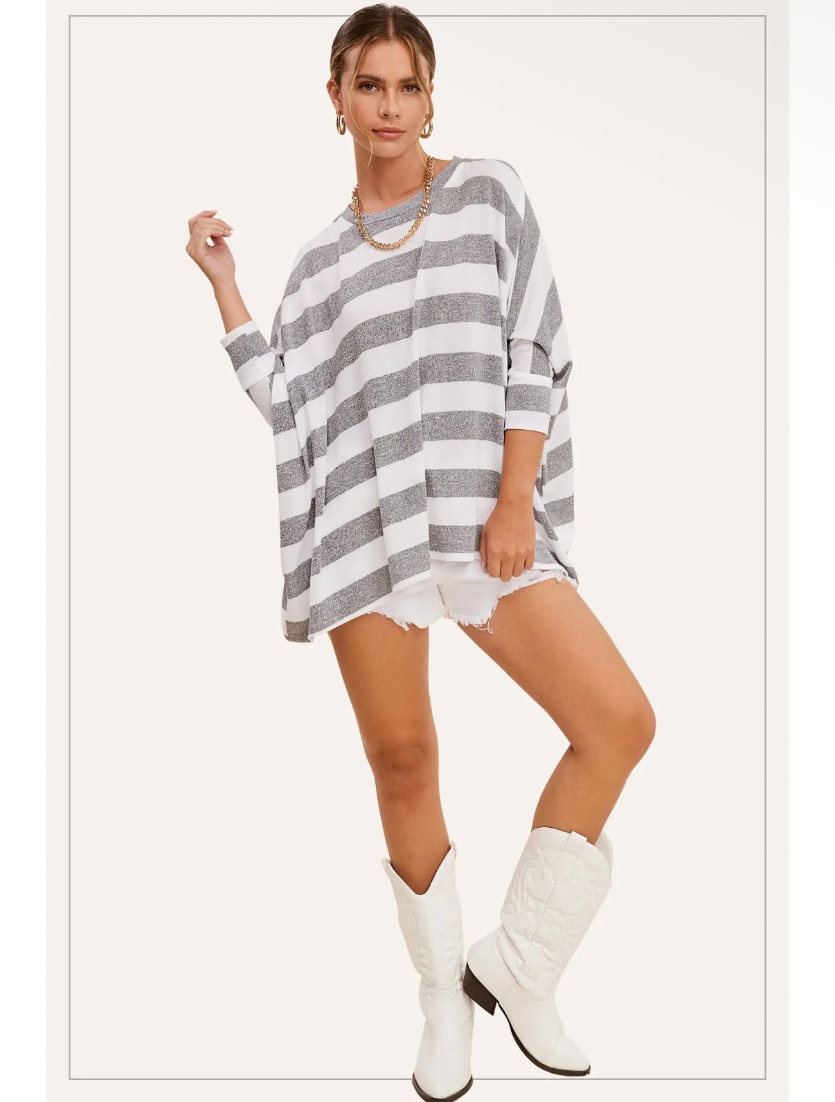 Emery Oversized Top