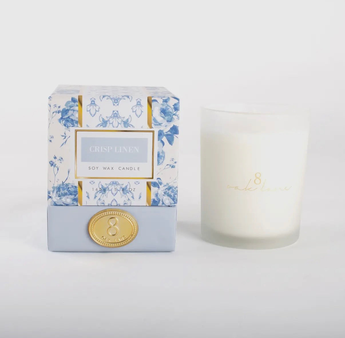 1 LEFT | Crisp Linen Soy Wax Candle