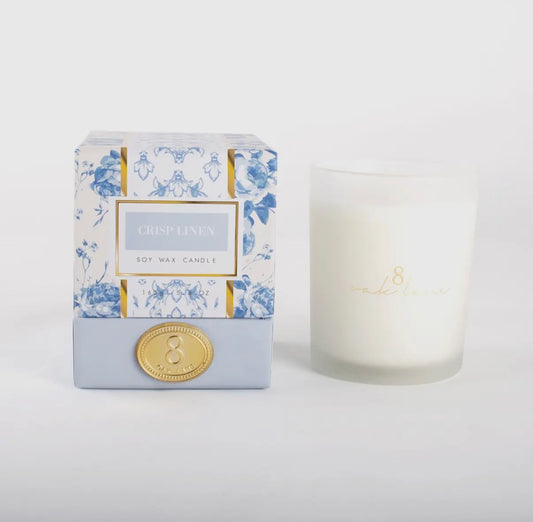 1 LEFT | Crisp Linen Soy Wax Candle