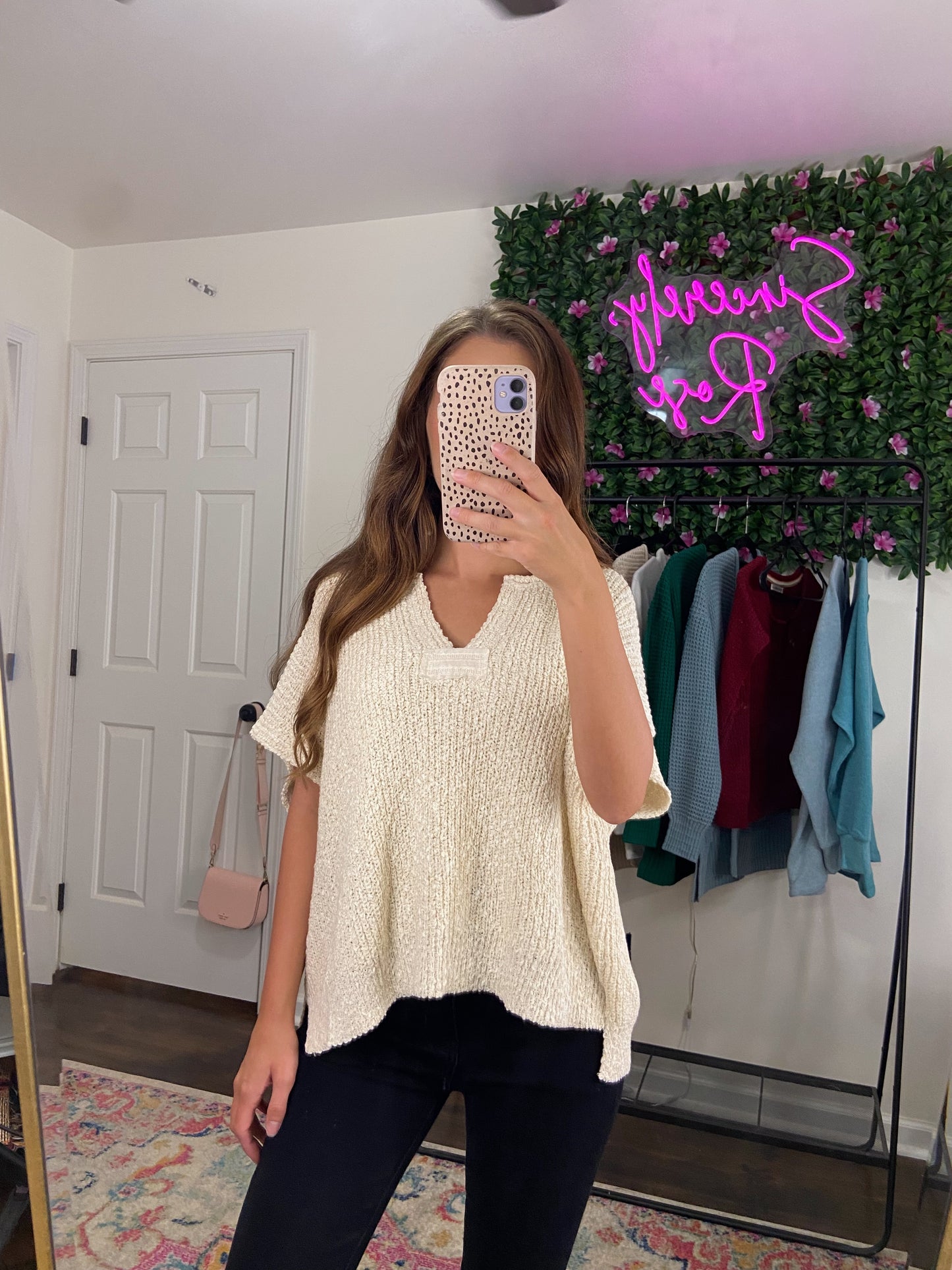 Brielle Top - Heather Beige