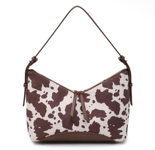 Cow Print Purse