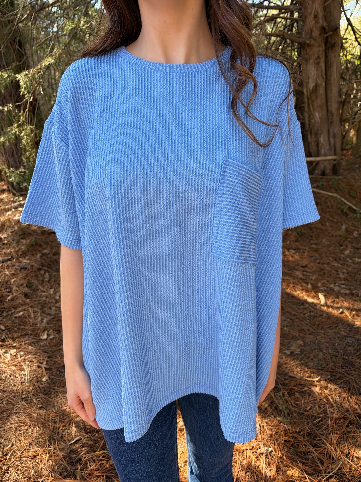 Bailey Front Pocket Top