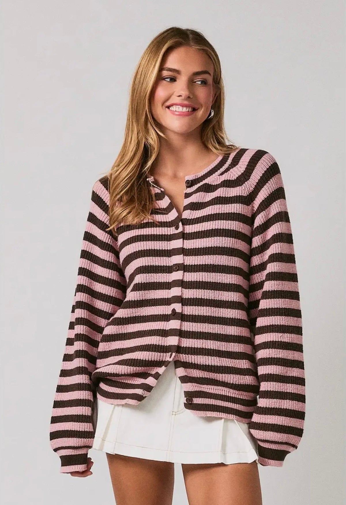 Pink Cocoa Cardigan