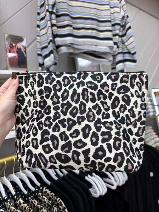 Leopard Makeup Bag