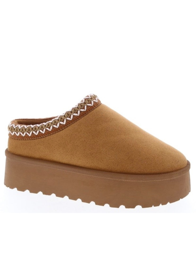 Tan Slippers