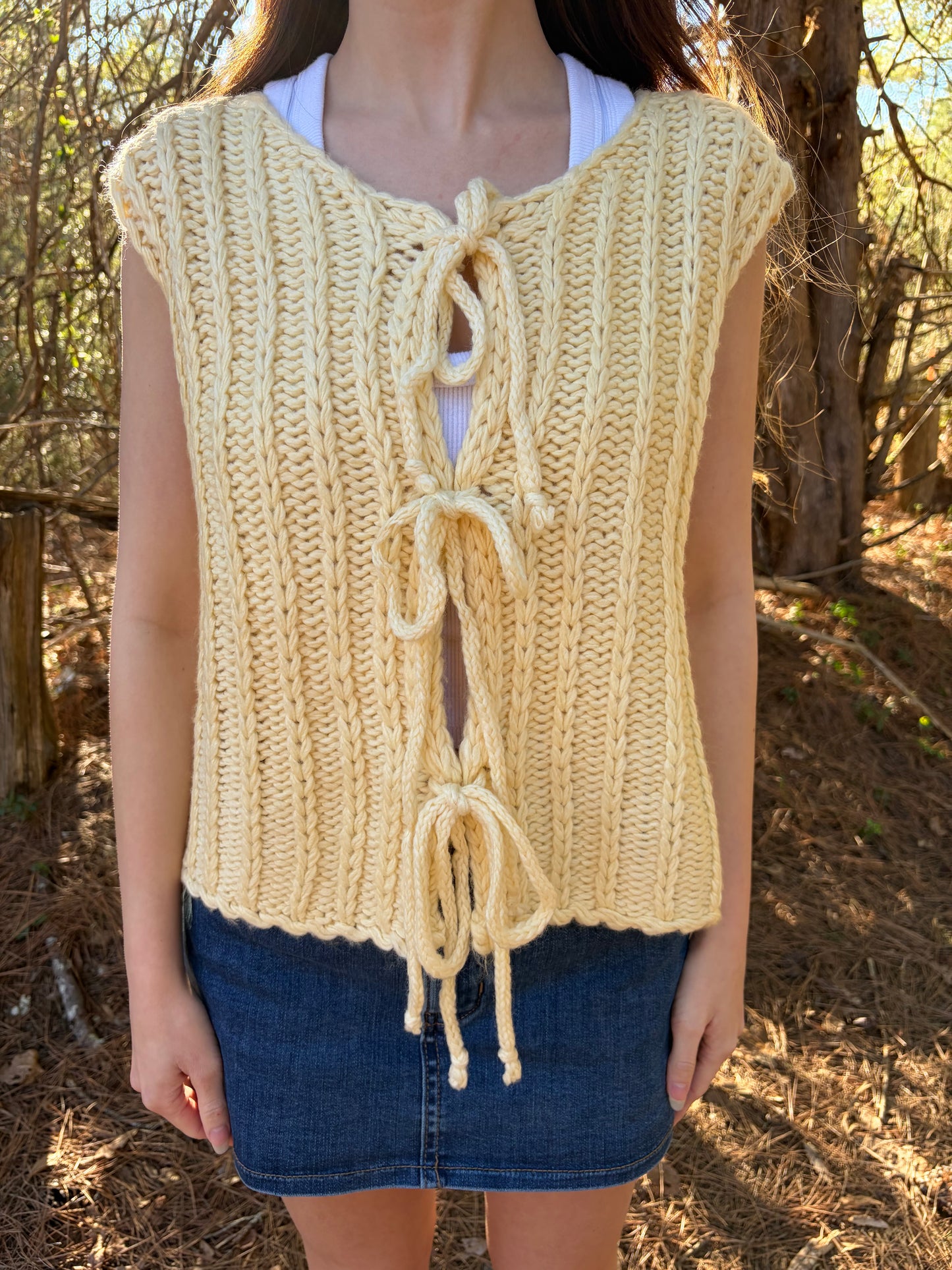 Lemon Drop Sweater Vest