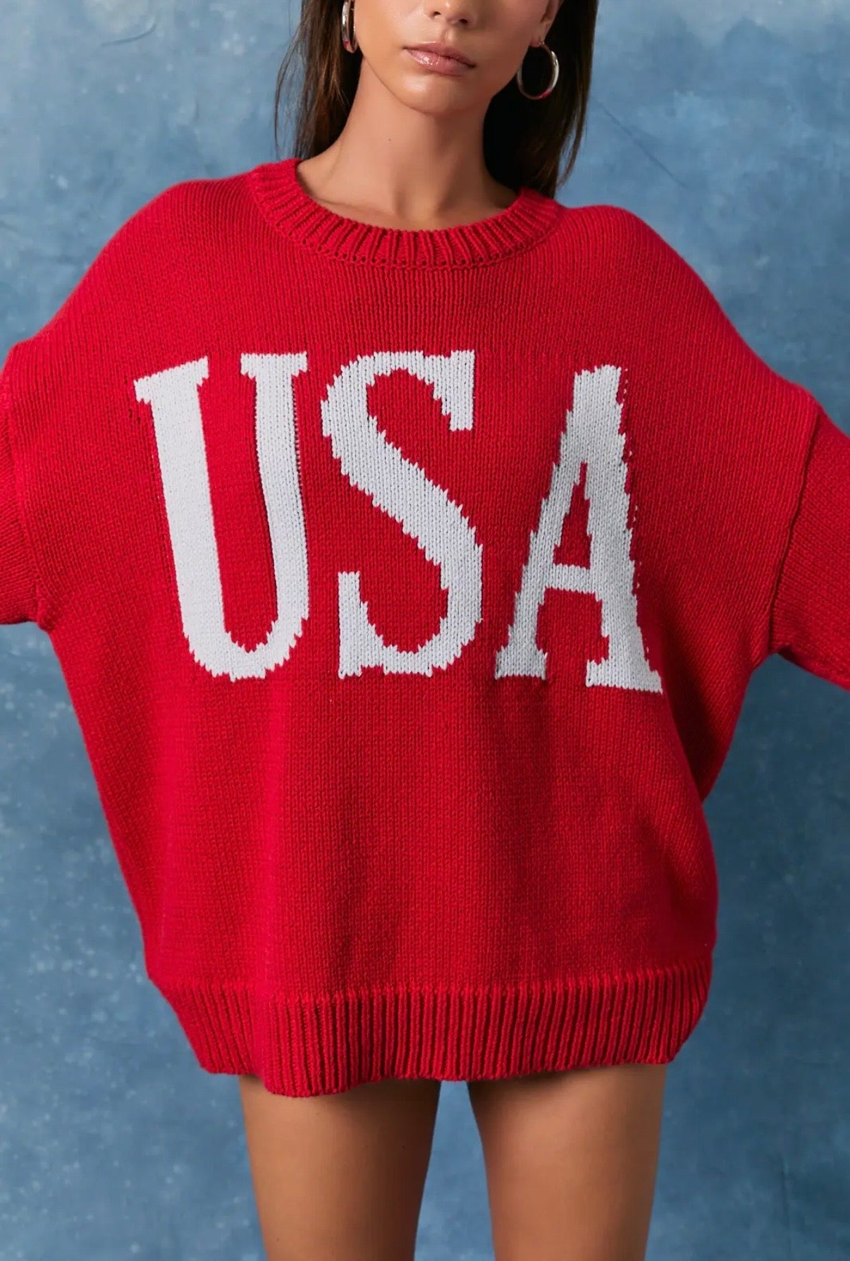 USA Knit Sweater