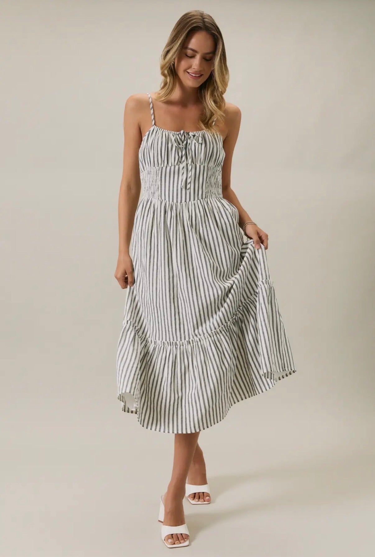 1 SMALL LEFT | Marina Midi Dress