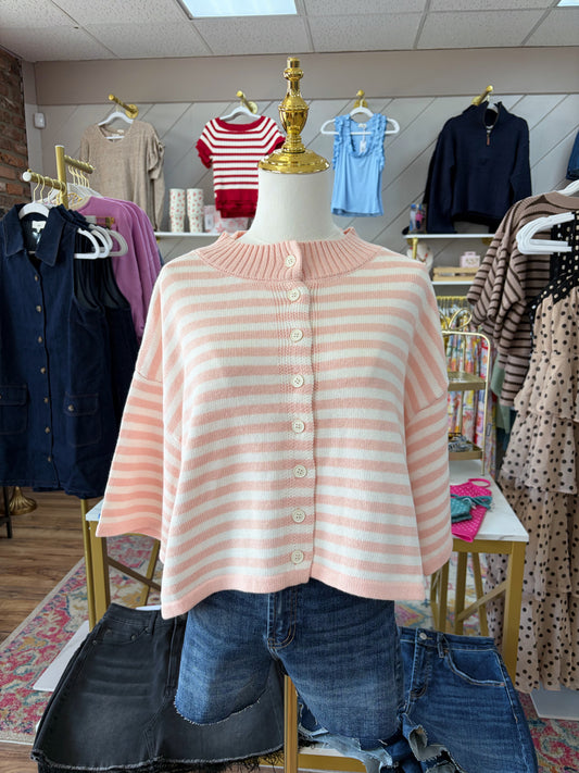 Blythe Cardigan - Pink