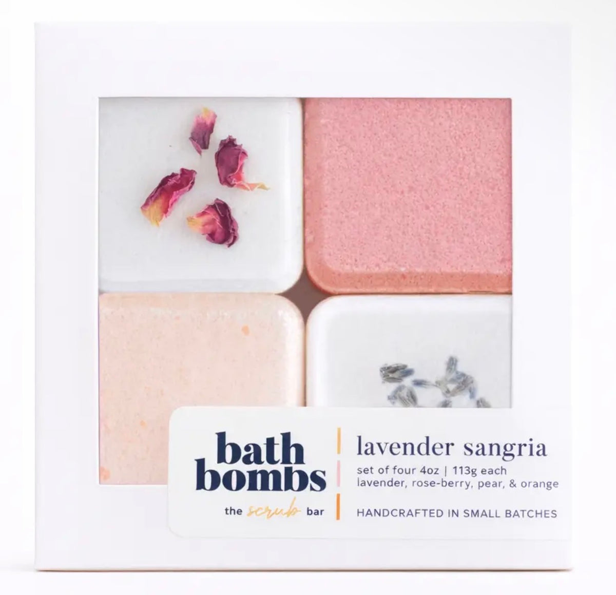 Lavender Sangria Bath Bombs