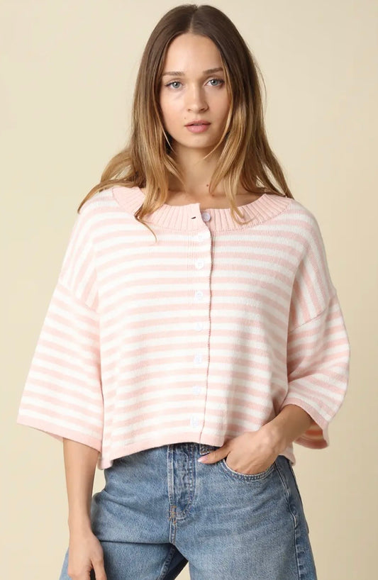 Blythe Cardigan - Pink