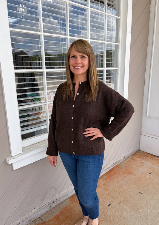 Chocolate Cardigan