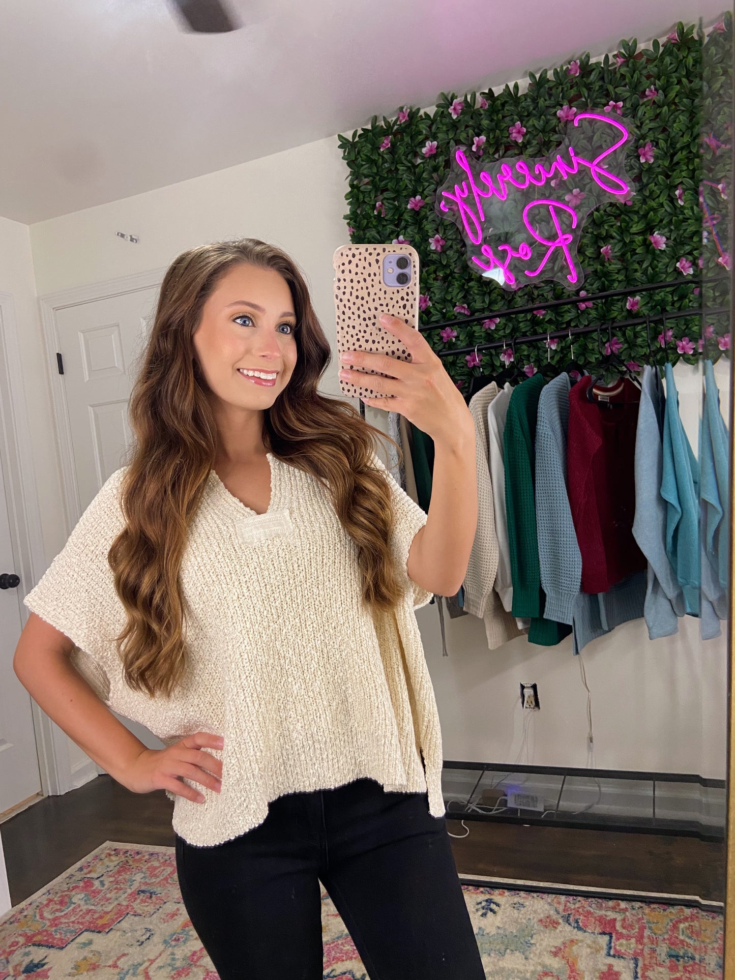 Brielle Top - Heather Beige