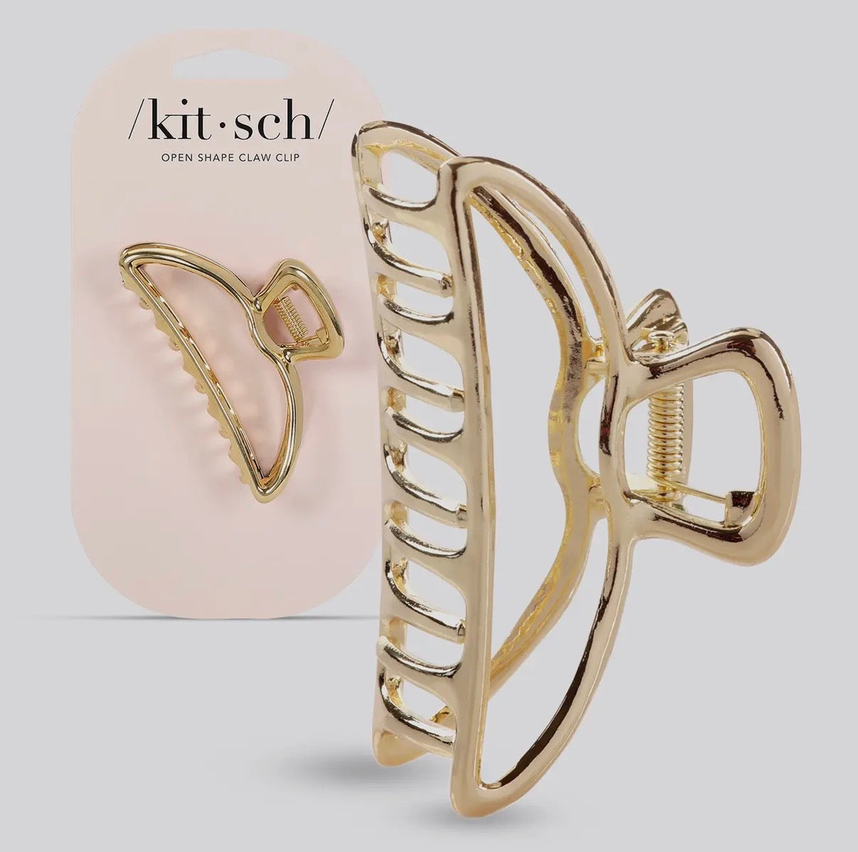 Kitsch Gold Claw Clip