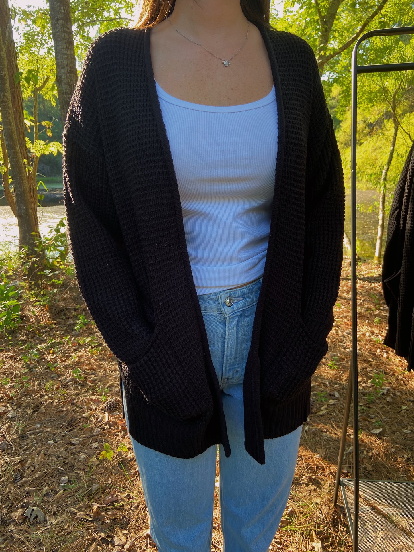 The Londyn Cardigan - Black