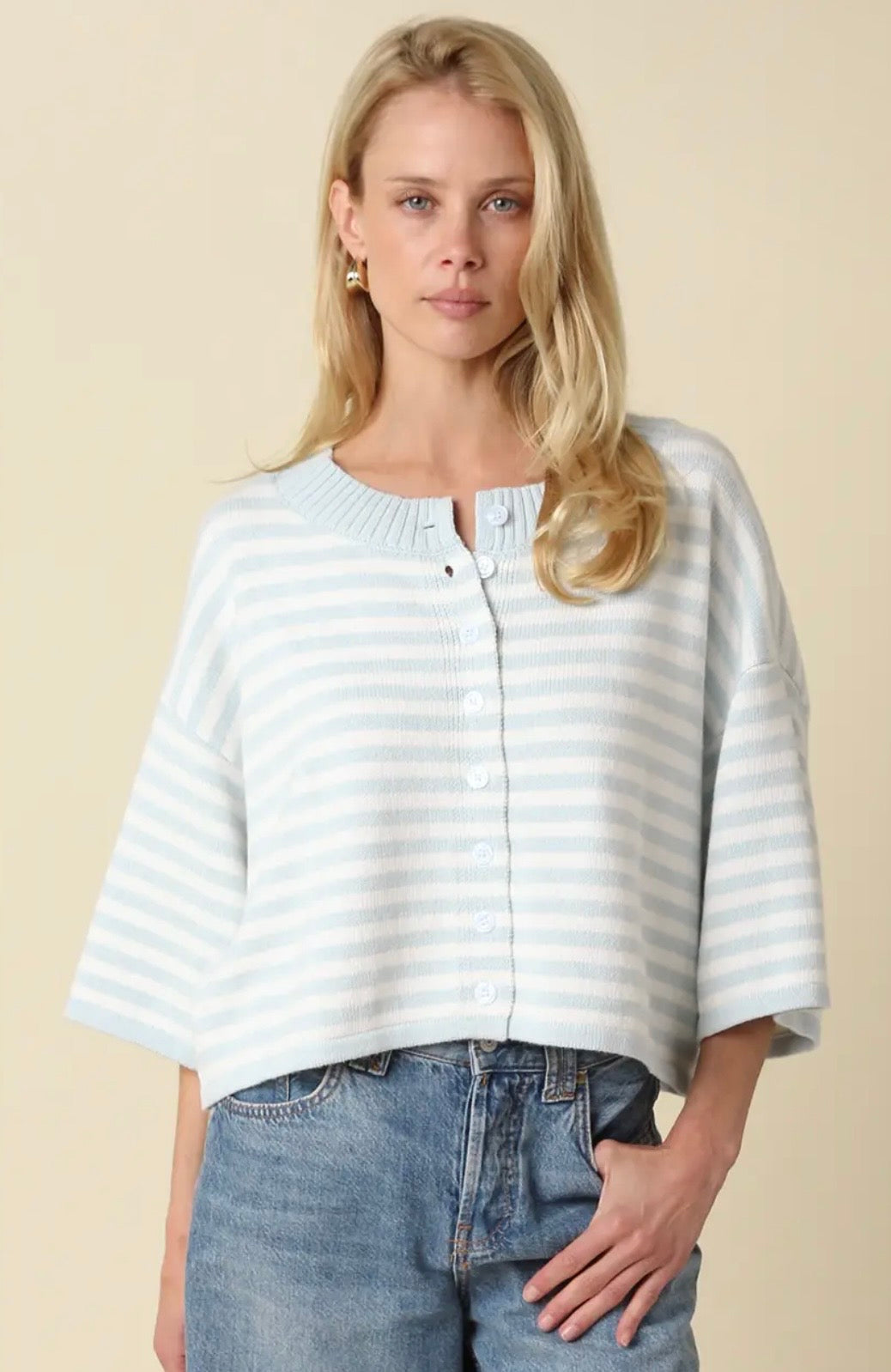 Blythe Cardigan - Blue