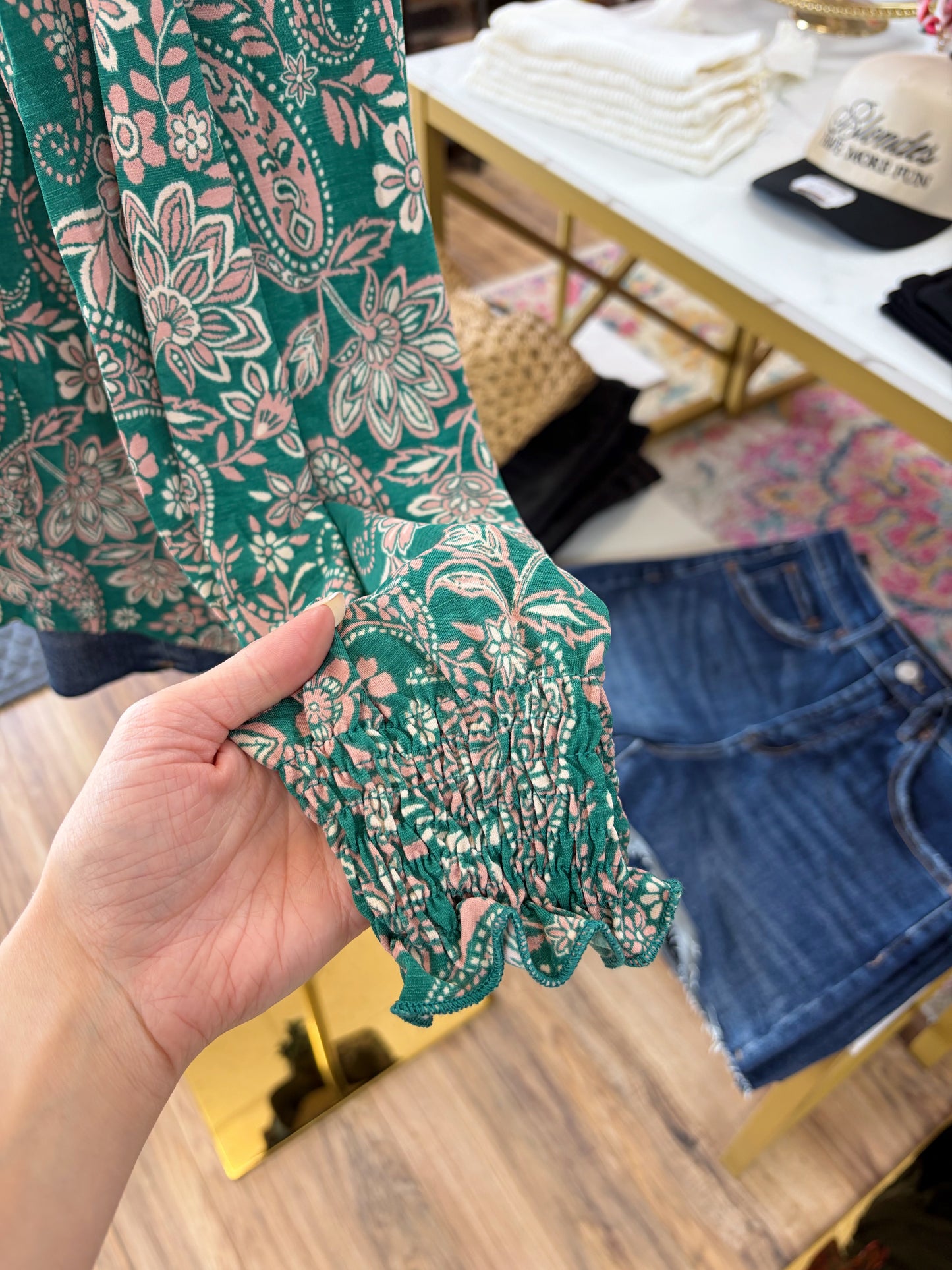 Evergreen Blouse