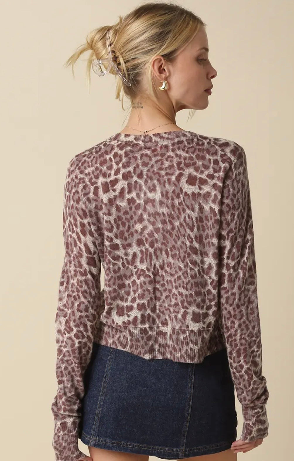 Spotted Cardigan