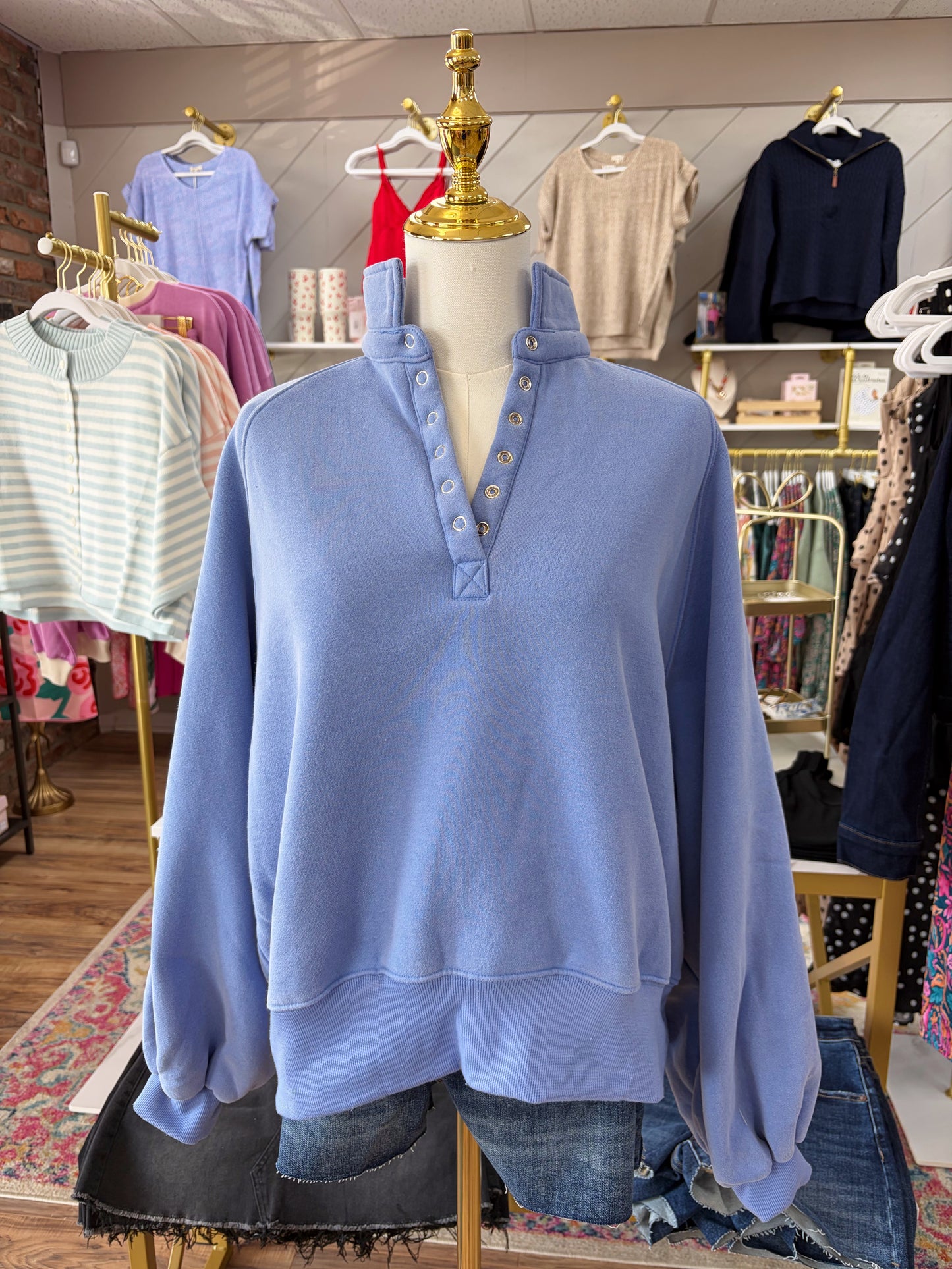 Scout Pullover - Blue