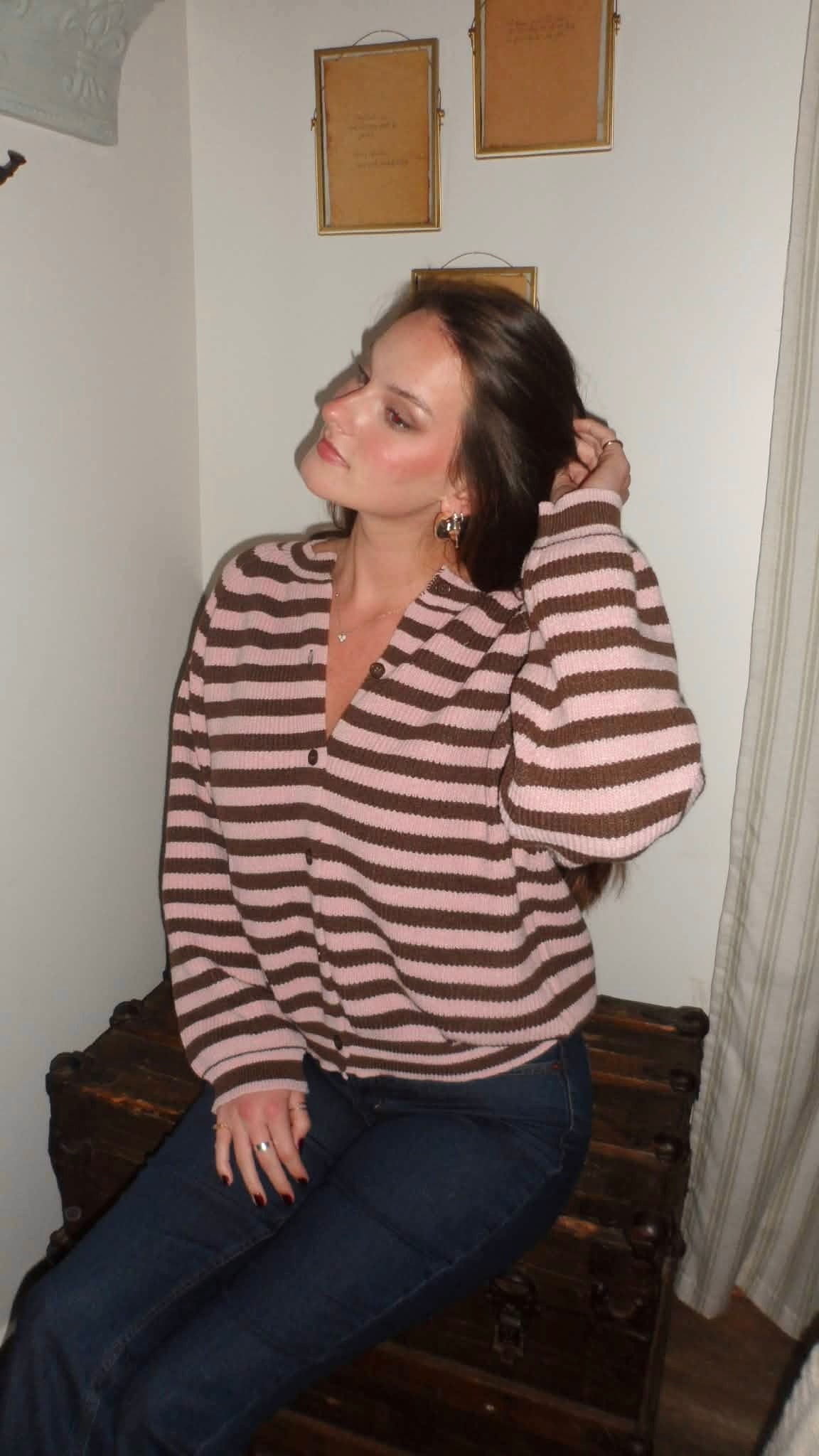 Pink Cocoa Cardigan