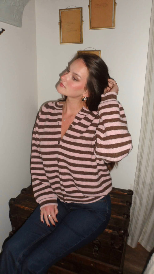 Pink Cocoa Cardigan