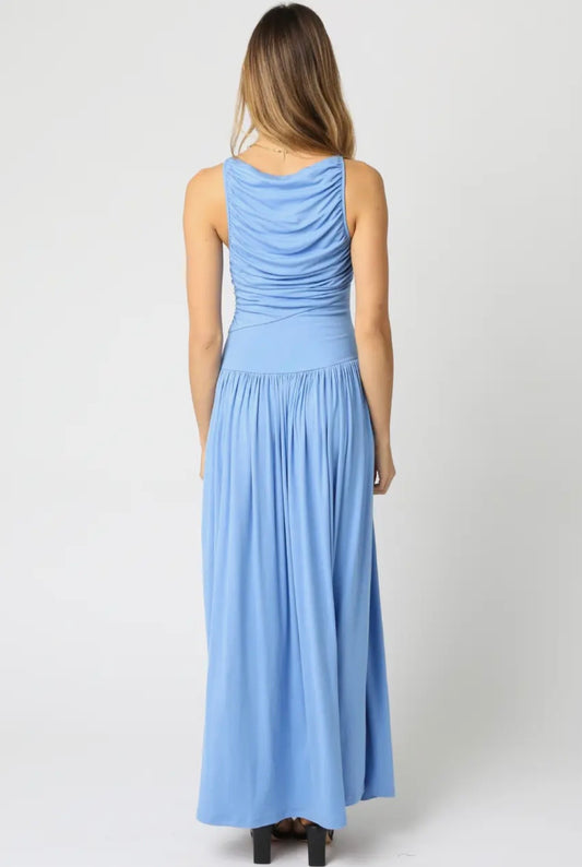 Sky Blue Maxi Dress