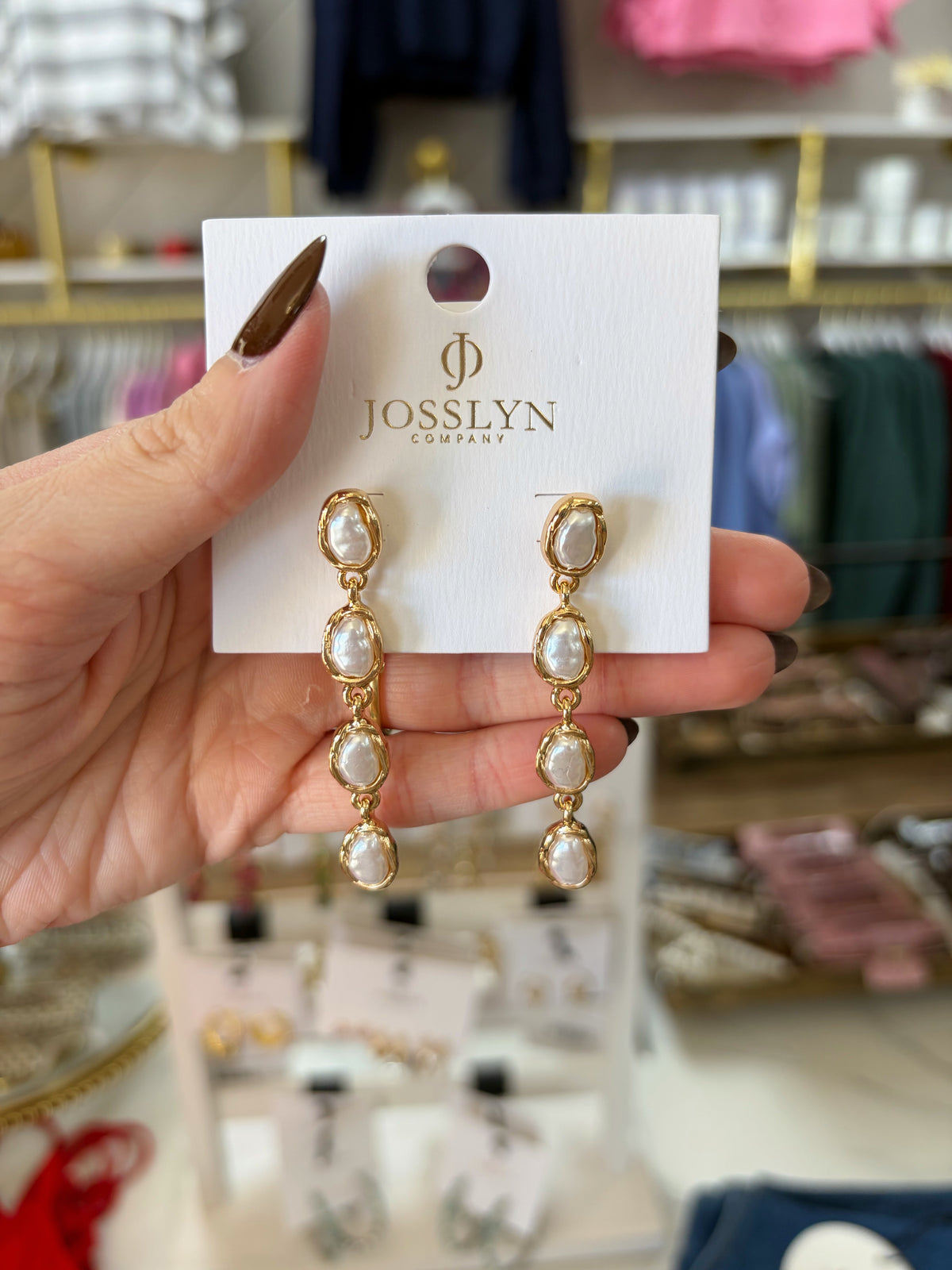 Pearl Drop Earrings