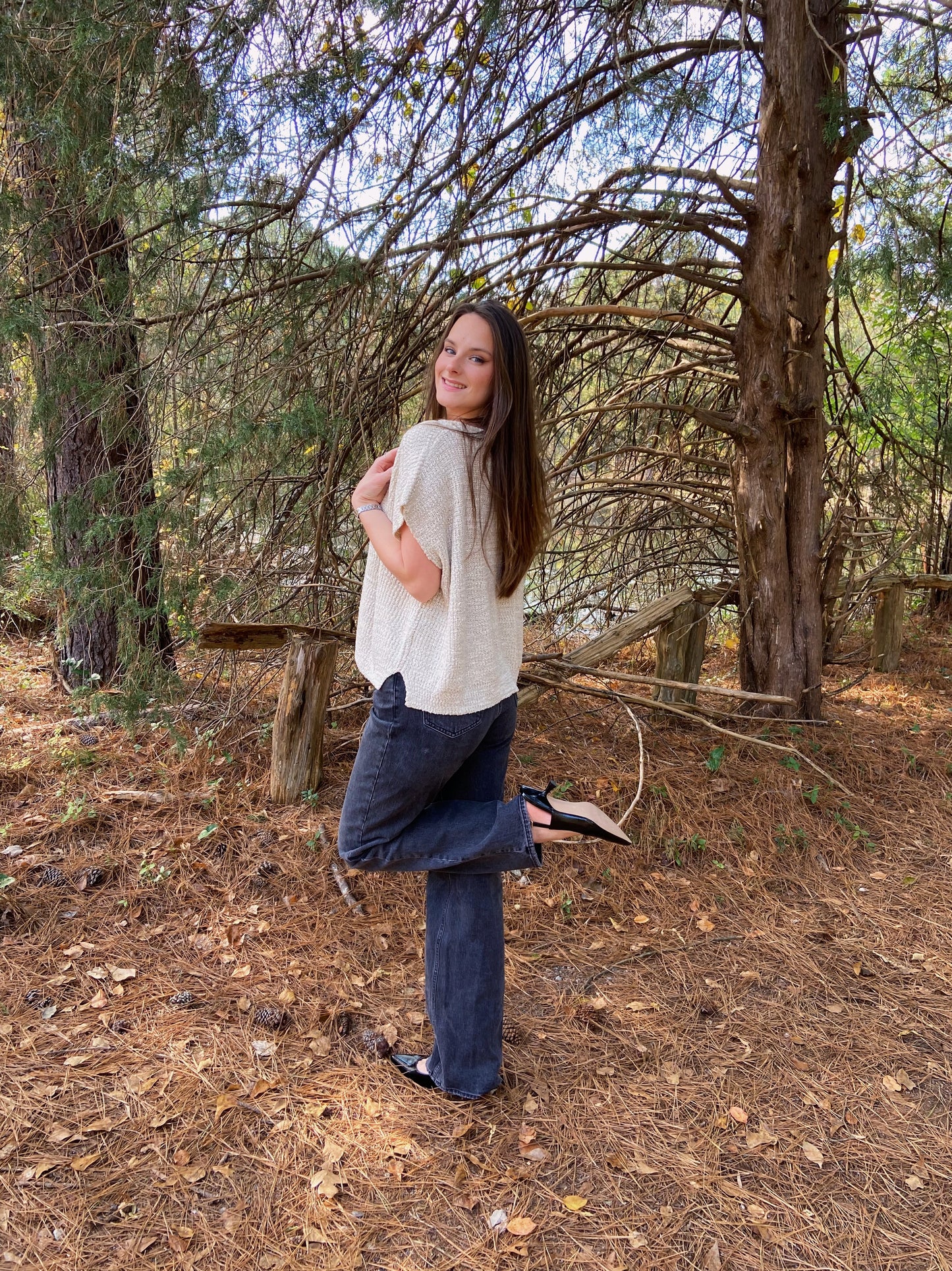 Brielle Top - Sand Beige