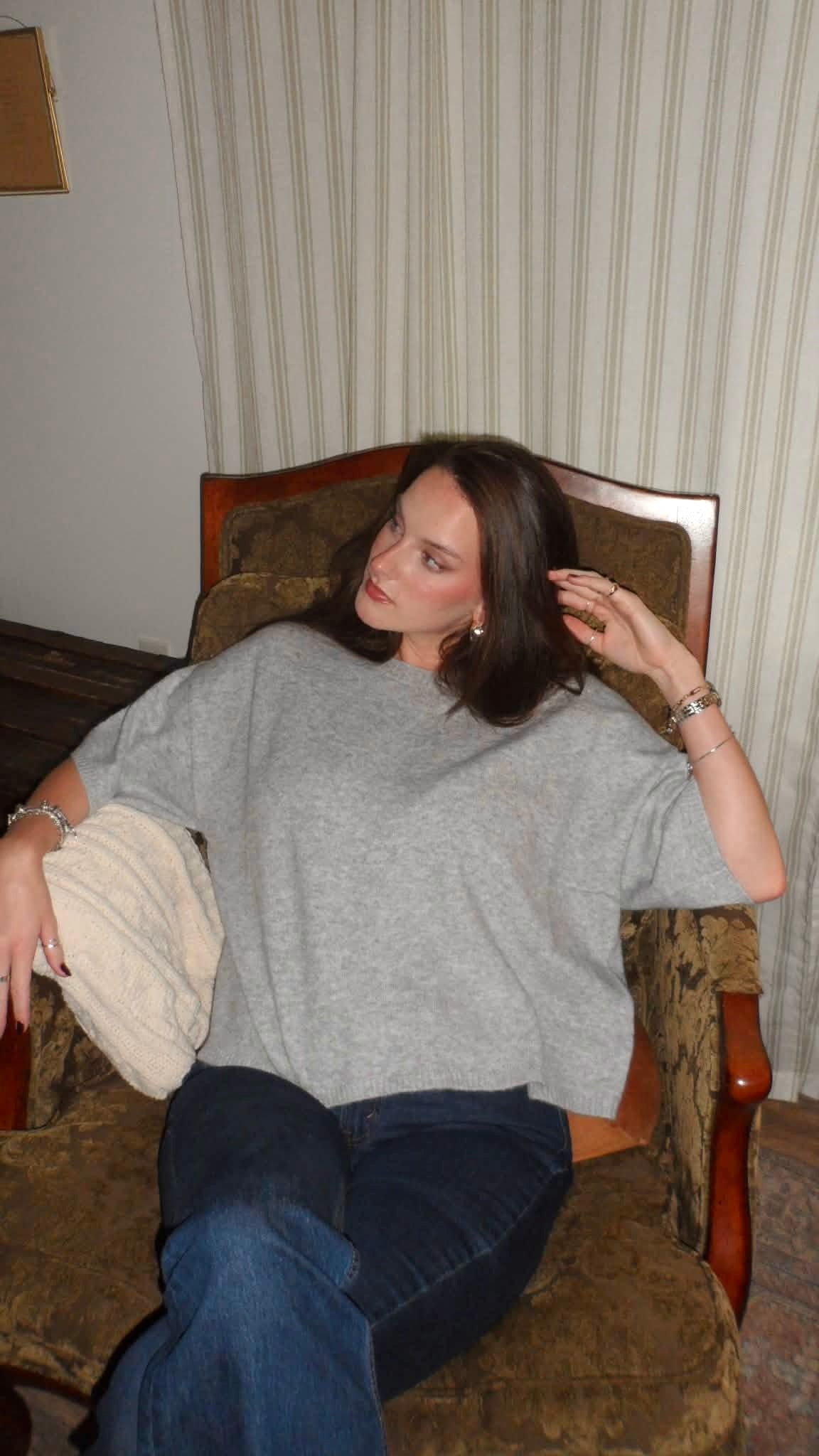 Heather Sweater Top