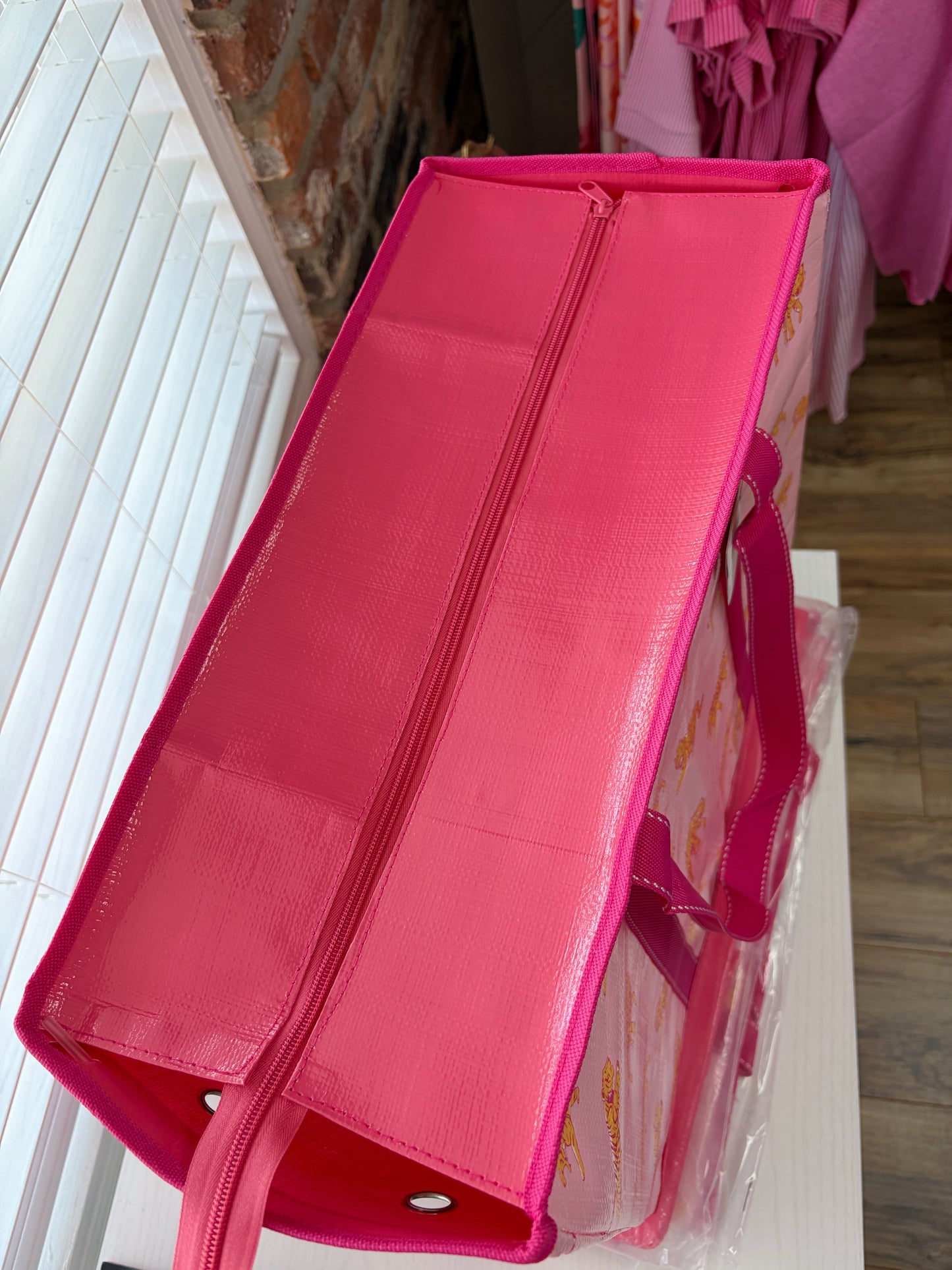 Pink Tiger Tote Bag