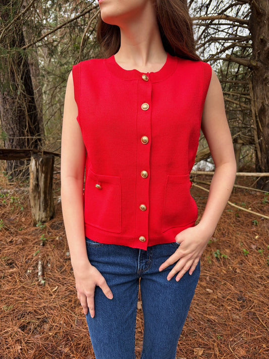 Scarlett Knit Vest