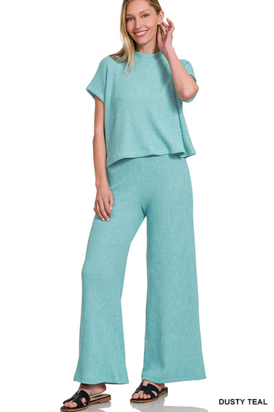 1 SMALL LEFT | Blakely Lounge Set - Dusty Teal