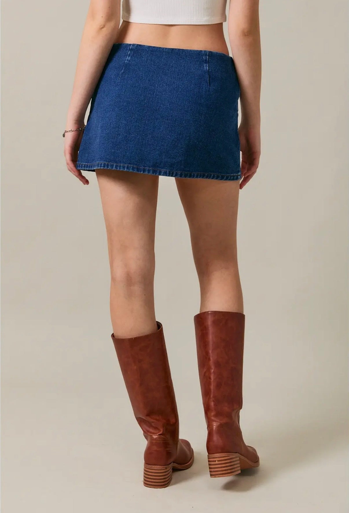 Hadley Denim Skirt
