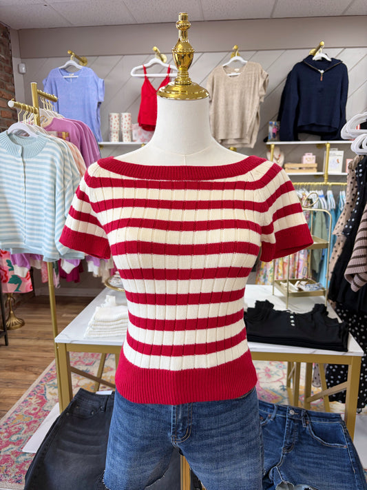 All-American Knit Top