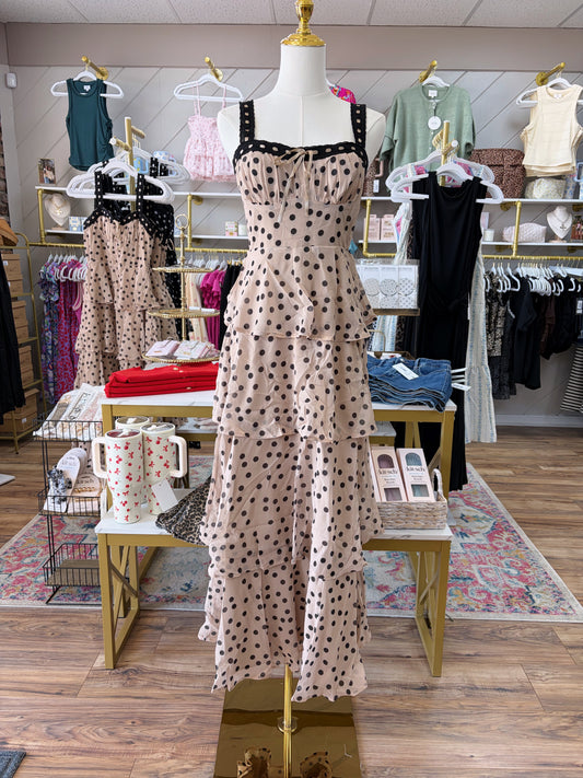 Dottie Dress - Beige