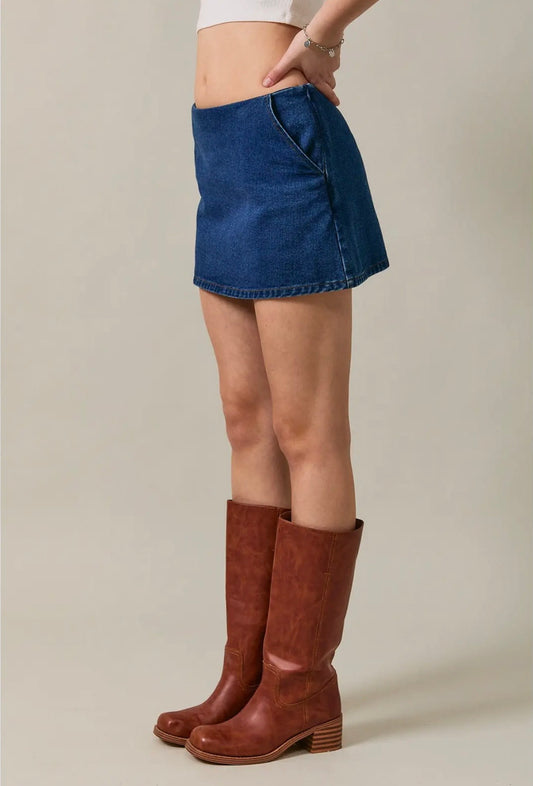 Hadley Denim Skirt