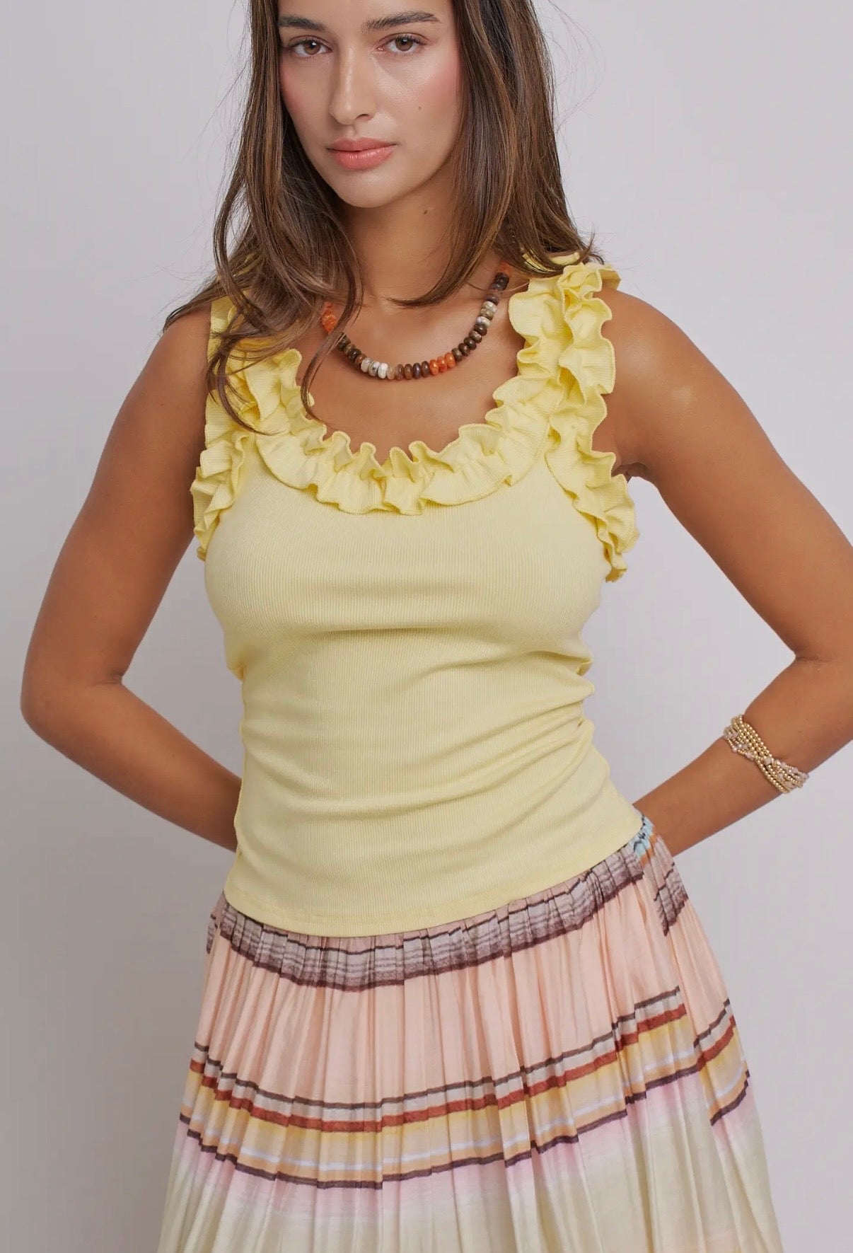 Sandy Shores Tank - Yellow