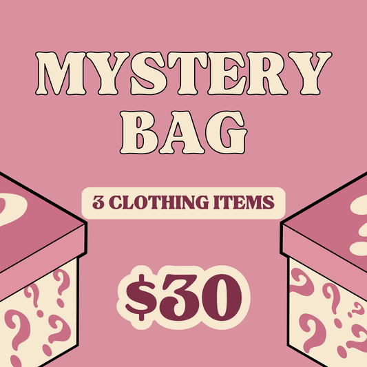 3 Clothing Items For $30: Mystery Bag