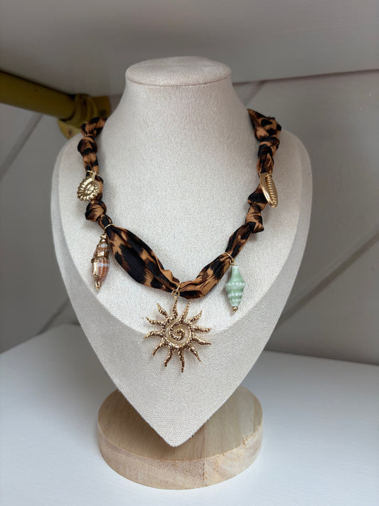 1 LEFT | Wild Coast Scarf Necklace
