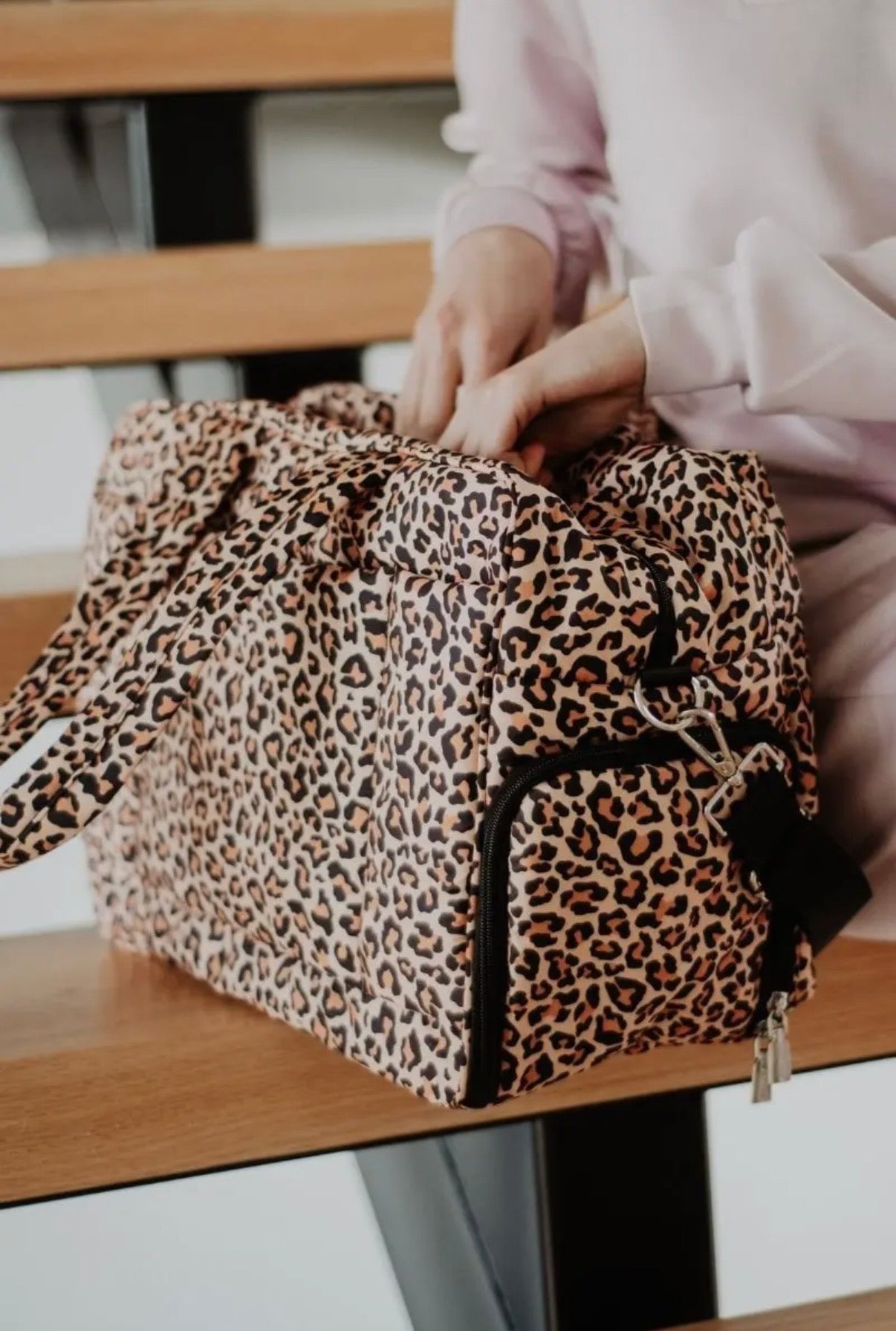 Leopard Overnight Bag