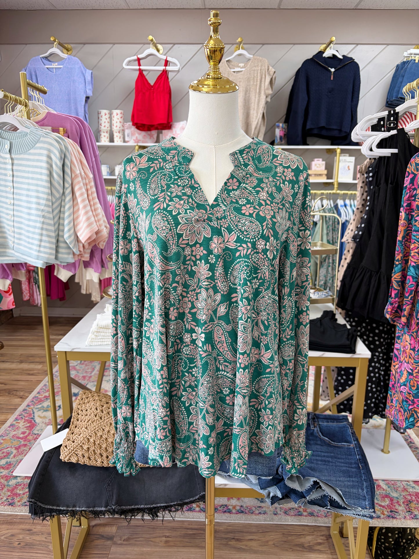 Evergreen Blouse