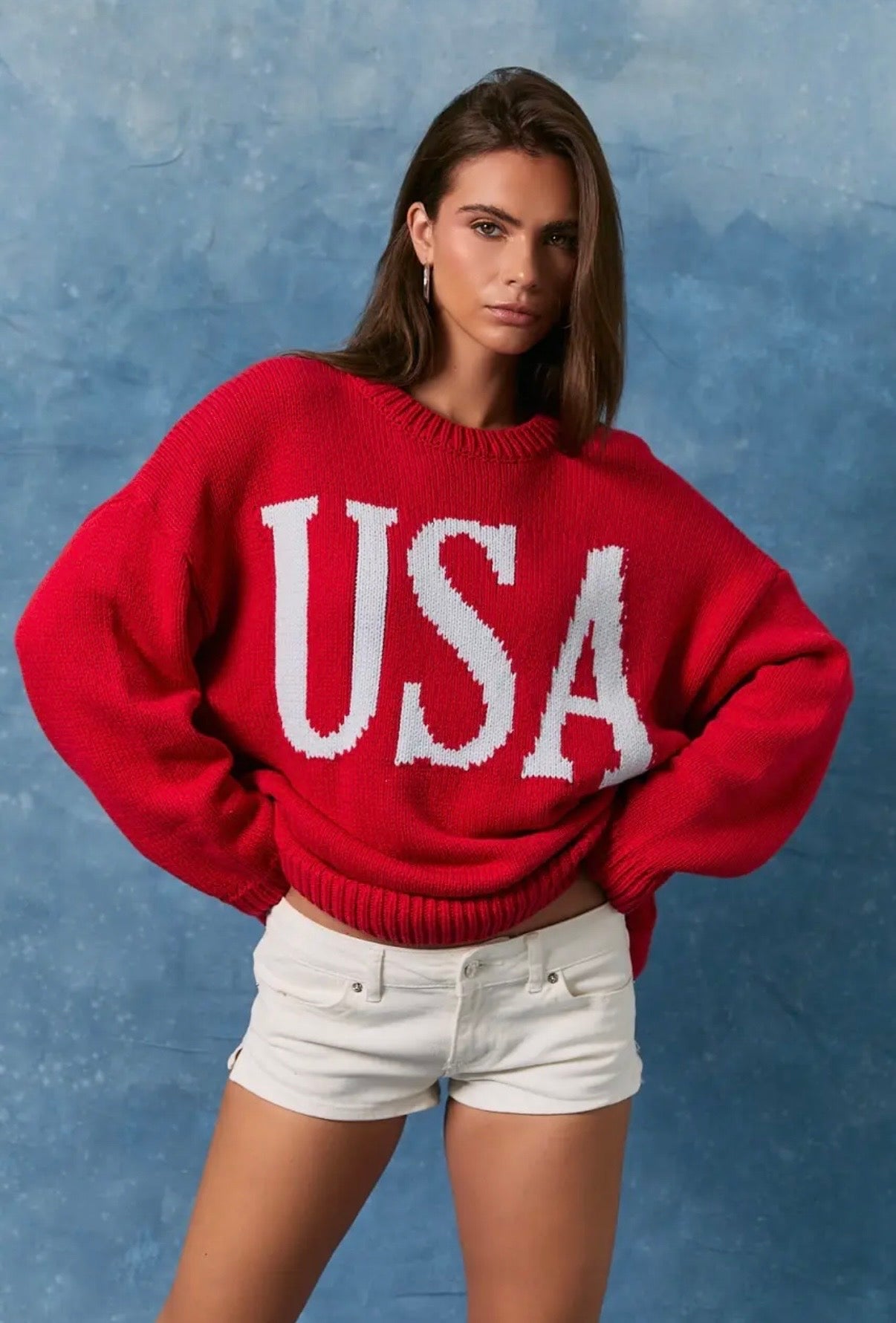 USA Knit Sweater